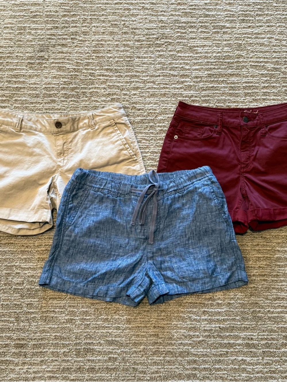 EUC Banana Republic City Chino Shorts Size 0 - Picture 8 of 9